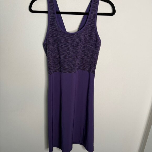 Smartwool Women's Medium Purple Merino Willow Sleeveless Dress Athleisure Casual - Picture 2 of 8